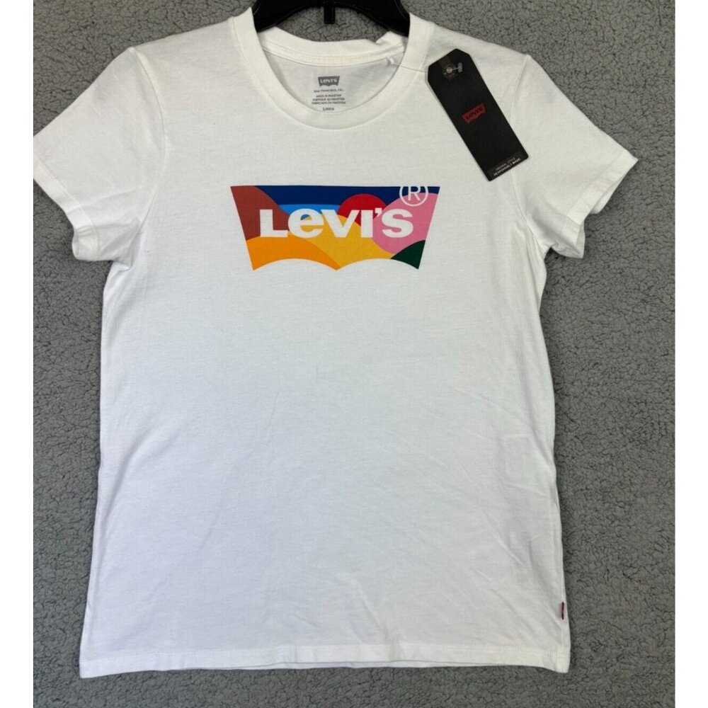 Levis the Perfect Batwing Tee in White Size Small Jimmy Jazz Size Small NWT's